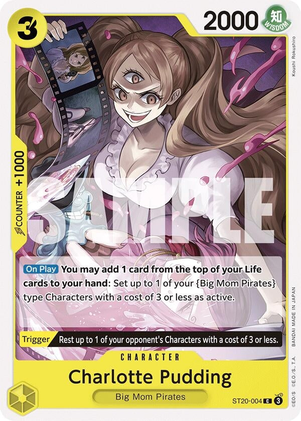 Charlotte Pudding (ST20-004) (20004) (ST-20) - One Piece Card Game Single