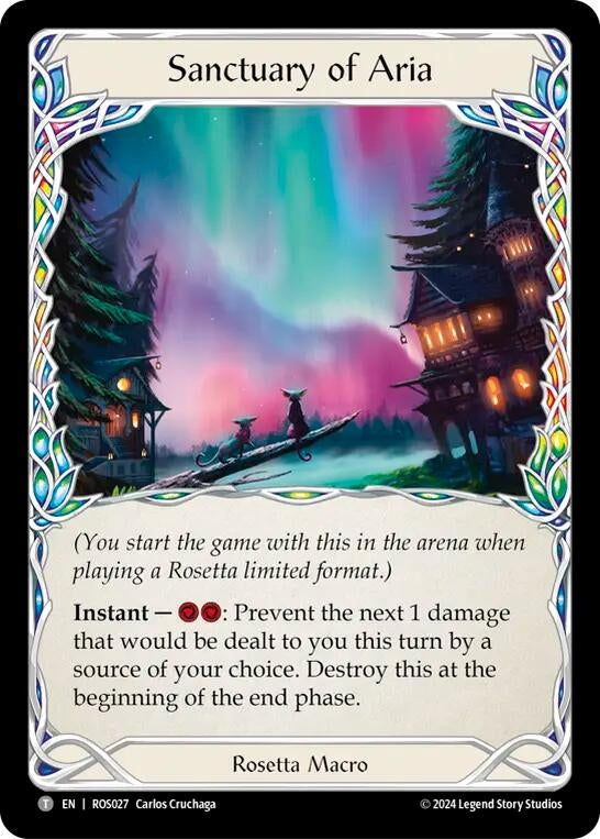 Sanctuary of Aria [ROS] - Flesh and Blood TCG Single