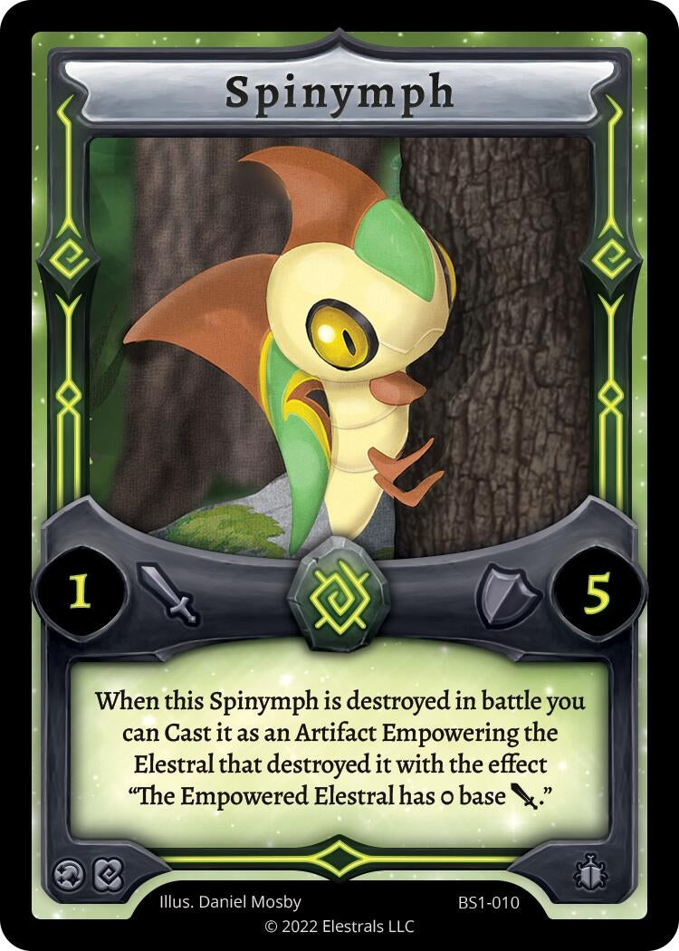 Image for Spinymph (BS1-010) (Base Set [Kickstarter Edition]) - Elestrals