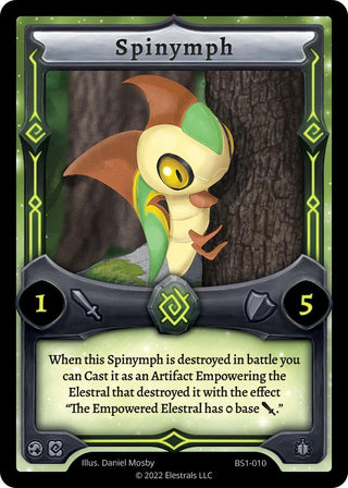 Image for Spinymph (BS1-010) (Base Set [Kickstarter Edition]) - Elestrals