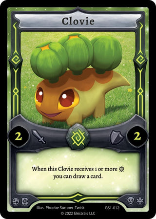 Image for Clovie (BS1-012) (Base Set [Kickstarter Edition]) - Elestrals