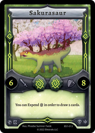 Image for Sakurasaur (BS1-013) (Base Set [Kickstarter Edition]) - Elestrals