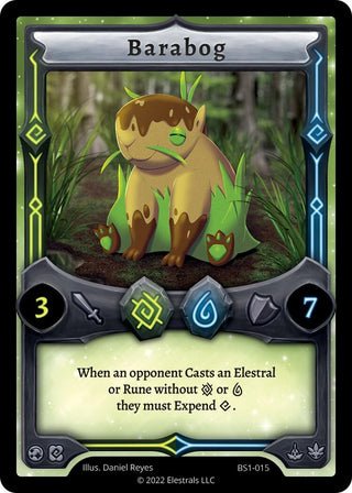 Image for Barabog (BS1-015) (Base Set [Kickstarter Edition]) - Elestrals