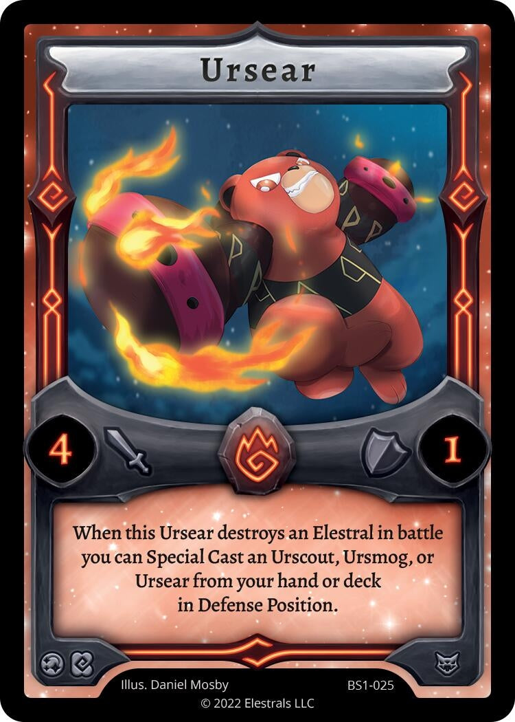 Image for Ursear (BS1-025) (Base Set [Kickstarter Edition]) - Elestrals