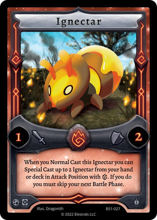 Image for Ignectar (BS1-027) (Base Set [Kickstarter Edition]) - Elestrals