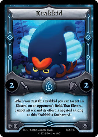 Image for Krakkid (BS1-036) (Base Set [Kickstarter Edition]) - Elestrals