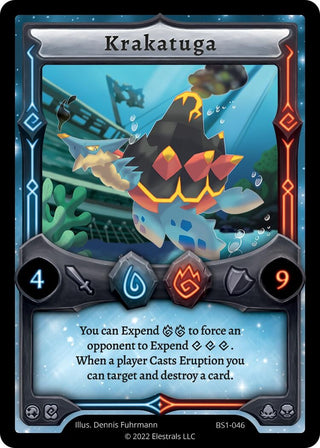 Image for Krakatuga (BS1-046) (Base Set [Kickstarter Edition]) - Elestrals