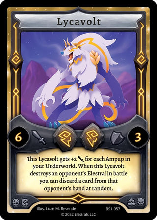Image for Lycavolt (BS1-057) (Base Set [Kickstarter Edition]) - Elestrals