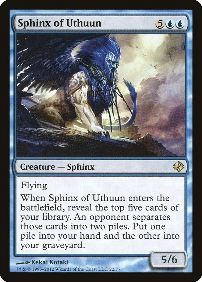 Sphinx of Uthuun (22) [DDI] - MTG Single