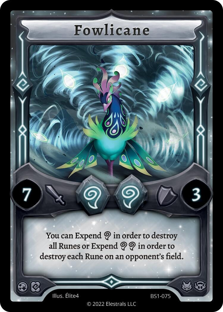 Image for Fowlicane (BS1-075) (Base Set [Kickstarter Edition]) - Elestrals