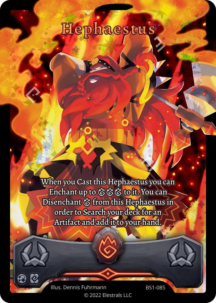 Image for Hephaestus (BS1-085) (Base Set [Kickstarter Edition]) - Elestrals