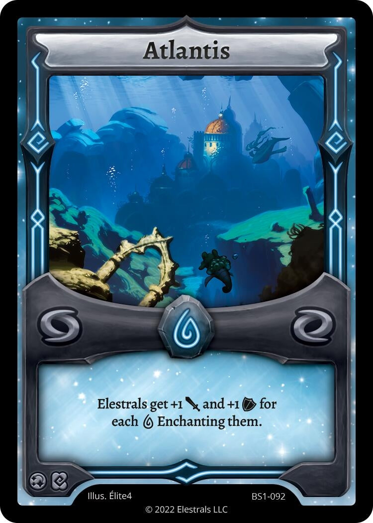 Image for Atlantis (BS1-092) (Base Set [Kickstarter Edition]) - Elestrals