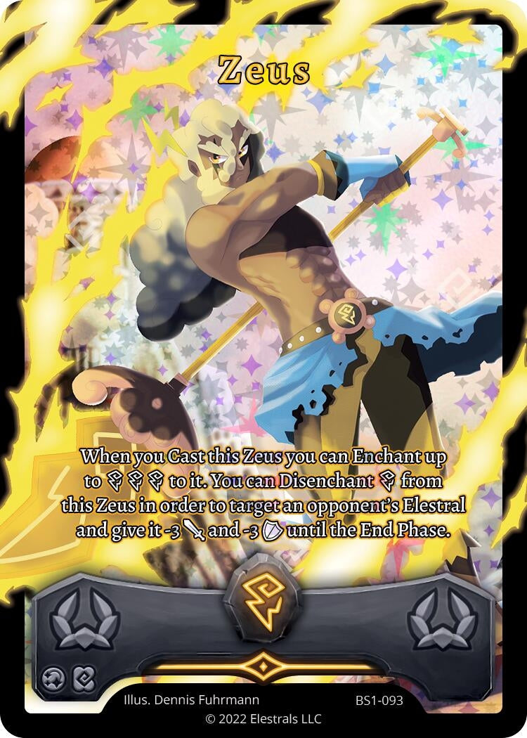Image for Zeus (BS1-093) (Base Set [Kickstarter Edition]) - Elestrals