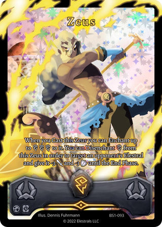 Image for Zeus (BS1-093) (Base Set [Kickstarter Edition]) - Elestrals