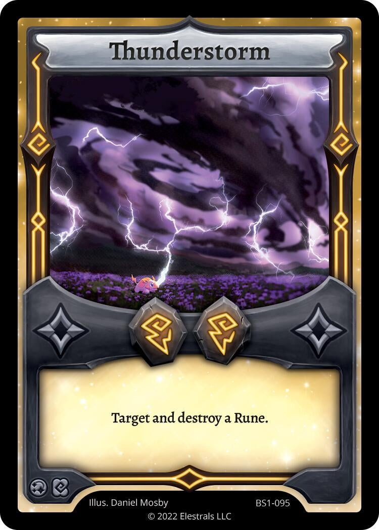 Image for Thunderstorm (BS1-095) (Base Set [Kickstarter Edition]) - Elestrals
