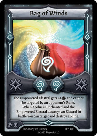 Image for Bag of Winds (BS1-098) (Base Set [Kickstarter Edition]) - Elestrals
