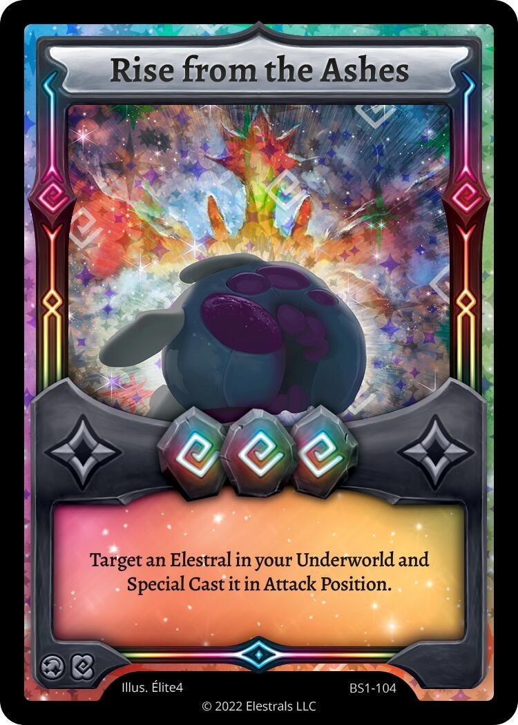 Image for Rise from the Ashes (BS1-104) (Base Set [Kickstarter Edition]) - Elestrals