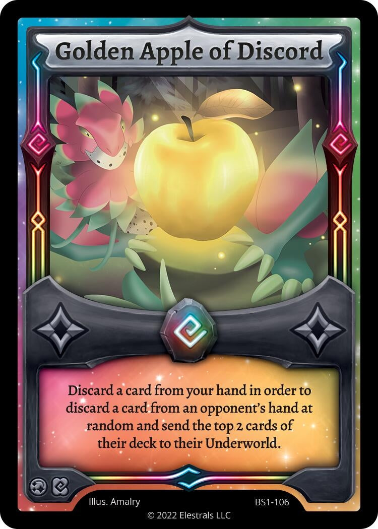 Image for Golden Apple of Discord (BS1-106) (Base Set [Kickstarter Edition]) - Elestrals