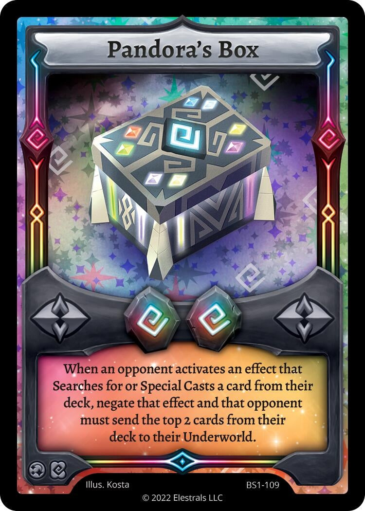 Image for Pandora's Box (BS1-109) (Base Set [Kickstarter Edition]) - Elestrals