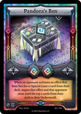 Image for Pandora's Box (BS1-109) (Base Set [Kickstarter Edition]) - Elestrals