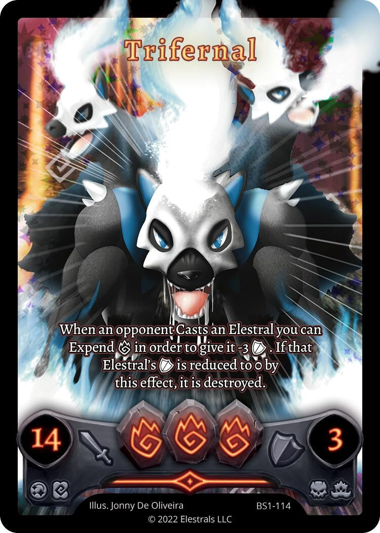Image for Trifernal (Full Art) (BS1-114) (Base Set [Kickstarter Edition]) - Elestrals
