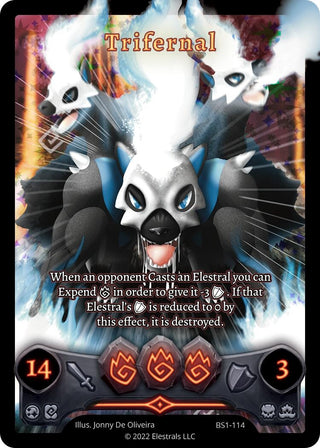Image for Trifernal (Full Art) (BS1-114) (Base Set [Kickstarter Edition]) - Elestrals