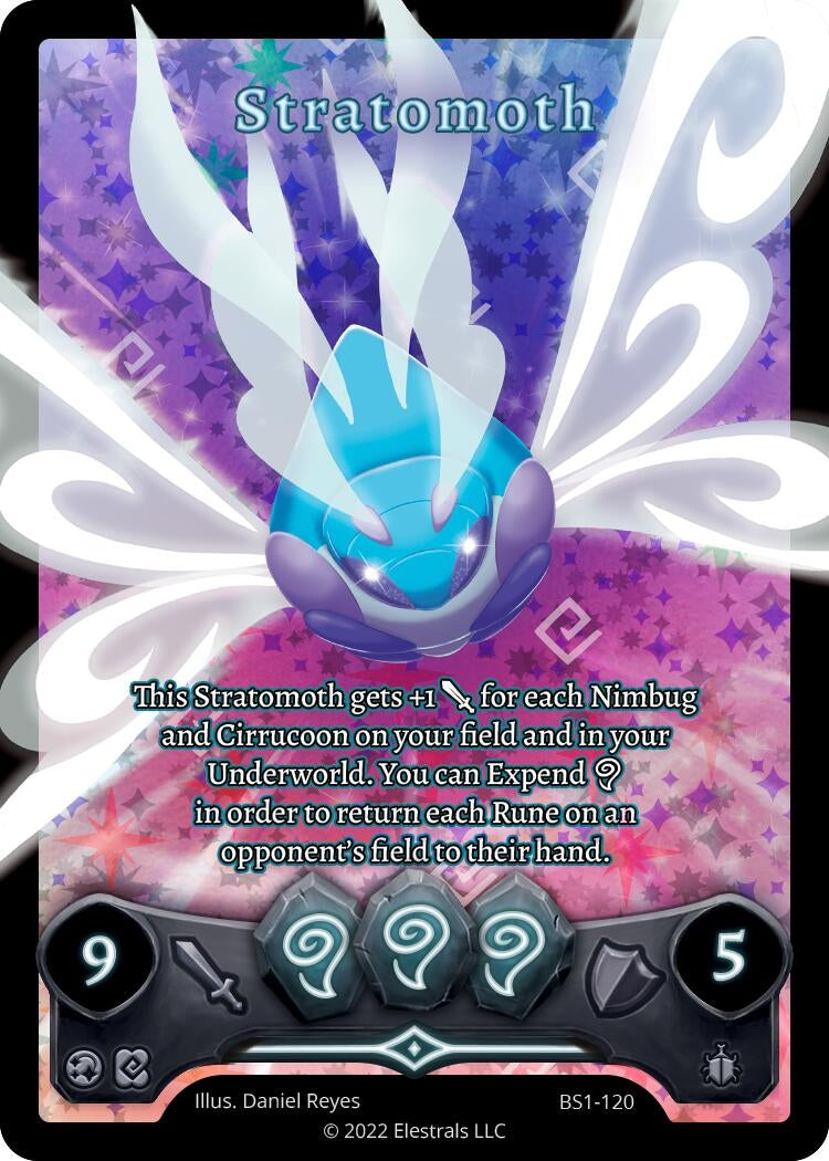 Image for Stratomoth (Full Art) (BS1-120) (Base Set [Kickstarter Edition]) - Elestrals