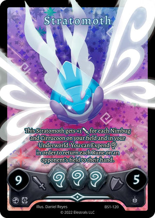 Image for Stratomoth (Full Art) (BS1-120) (Base Set [Kickstarter Edition]) - Elestrals