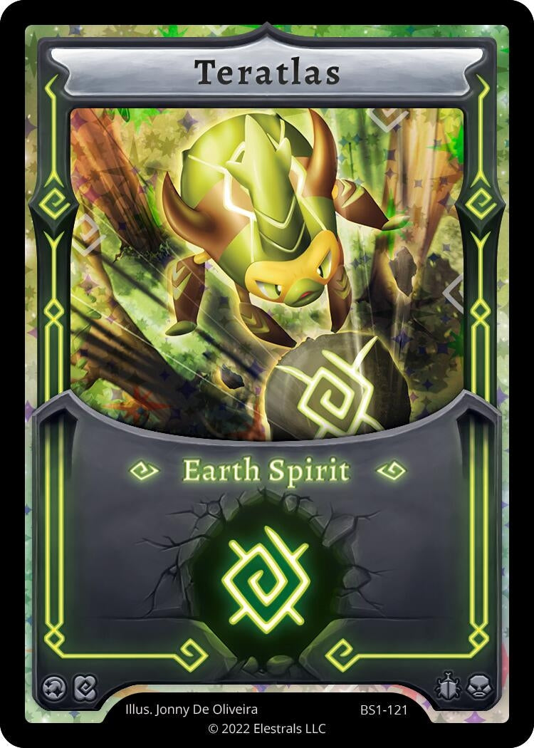 Image for Teratlas (Alternative Art) (BS1-121) (Base Set [Kickstarter Edition]) - Elestrals