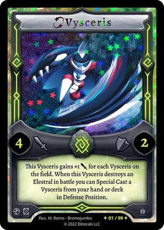 Image for Vysceris (Serialized) (/99) (Base Set [Kickstarter Edition]) - Elestrals