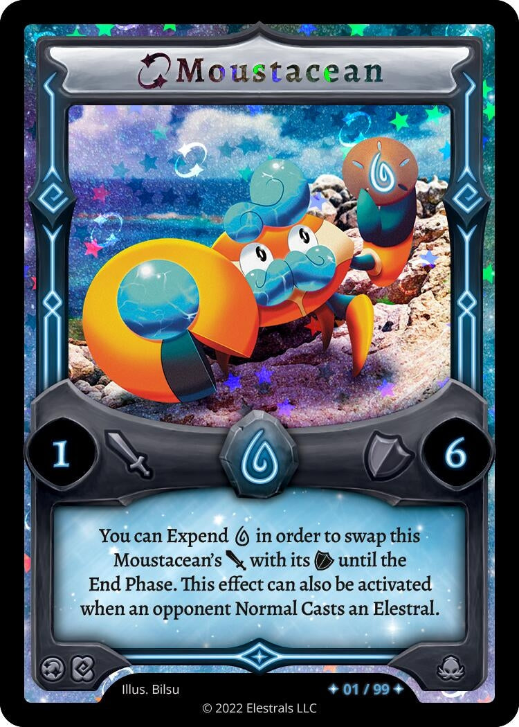 Image for Moustacean (Serialized) (/99) (Base Set [Kickstarter Edition]) - Elestrals