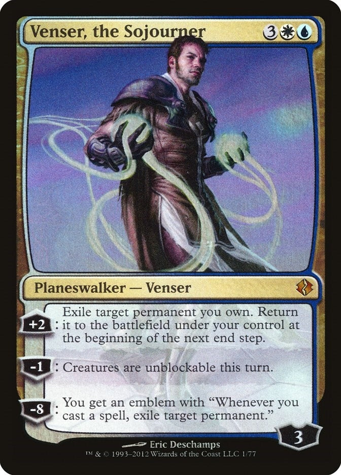 Venser the Sojourner (1) [DDI] - MTG Single