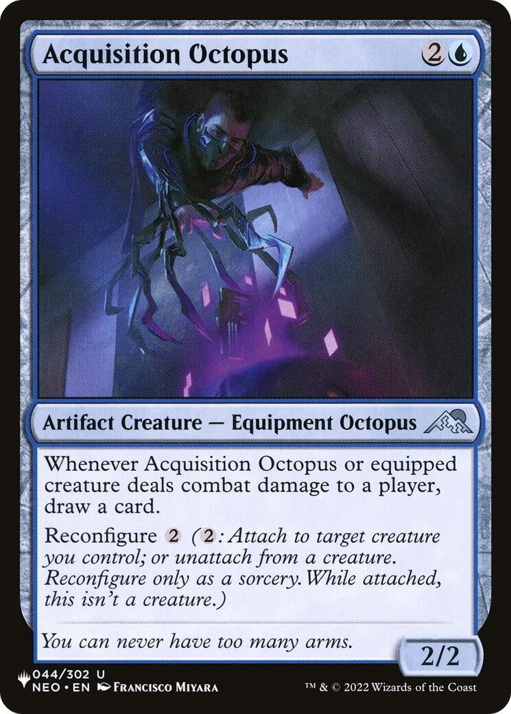 Acquisition Octopus (44) [LIST] - MTG Single