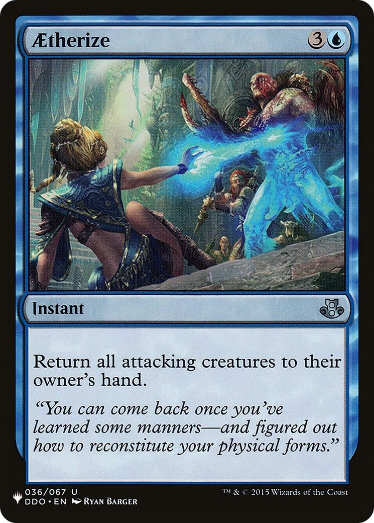 Aetherize (36) [LIST] - MTG Single