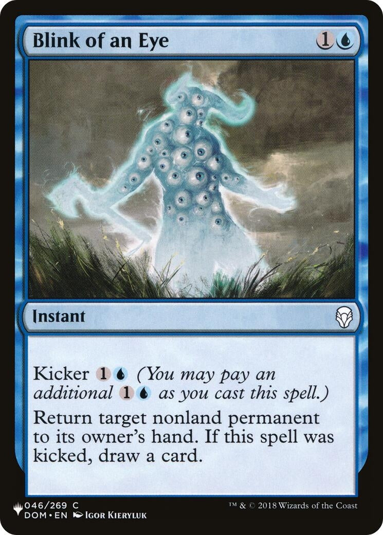 Blink of an Eye (46) [LIST] - MTG Single