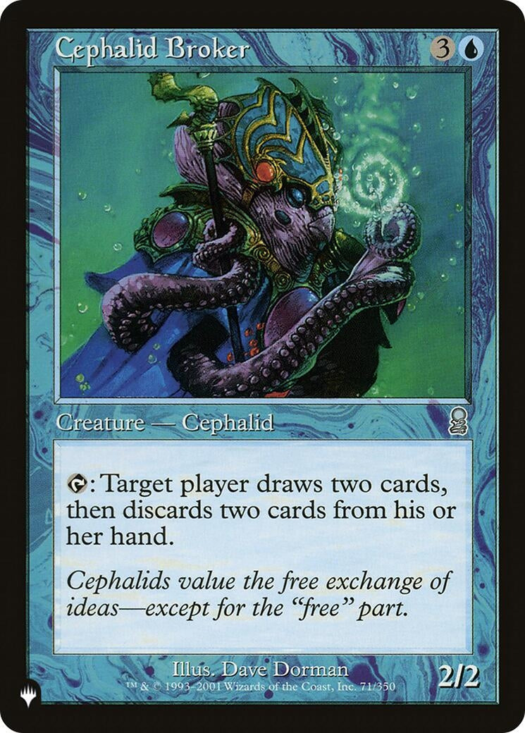 Cephalid Broker (71) [LIST] - MTG Single
