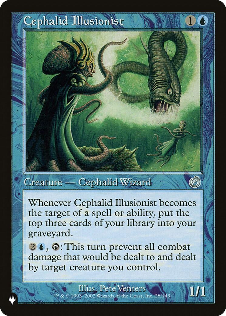 Cephalid Illusionist (28) [LIST] - MTG Single