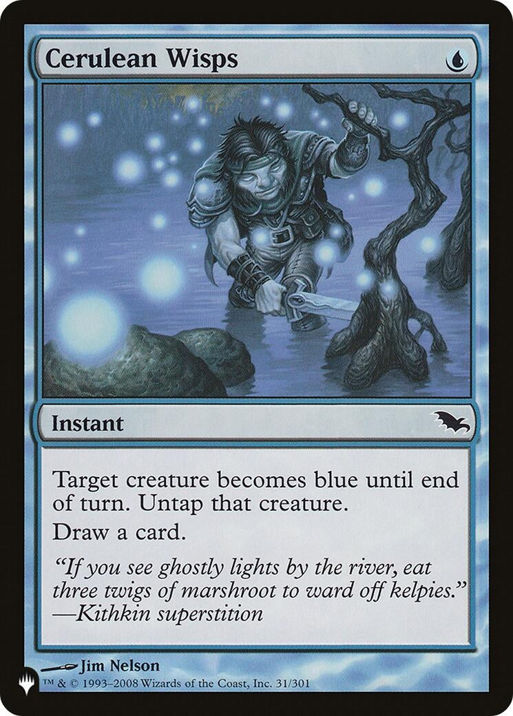 Cerulean Wisps (31) [LIST] - MTG Single