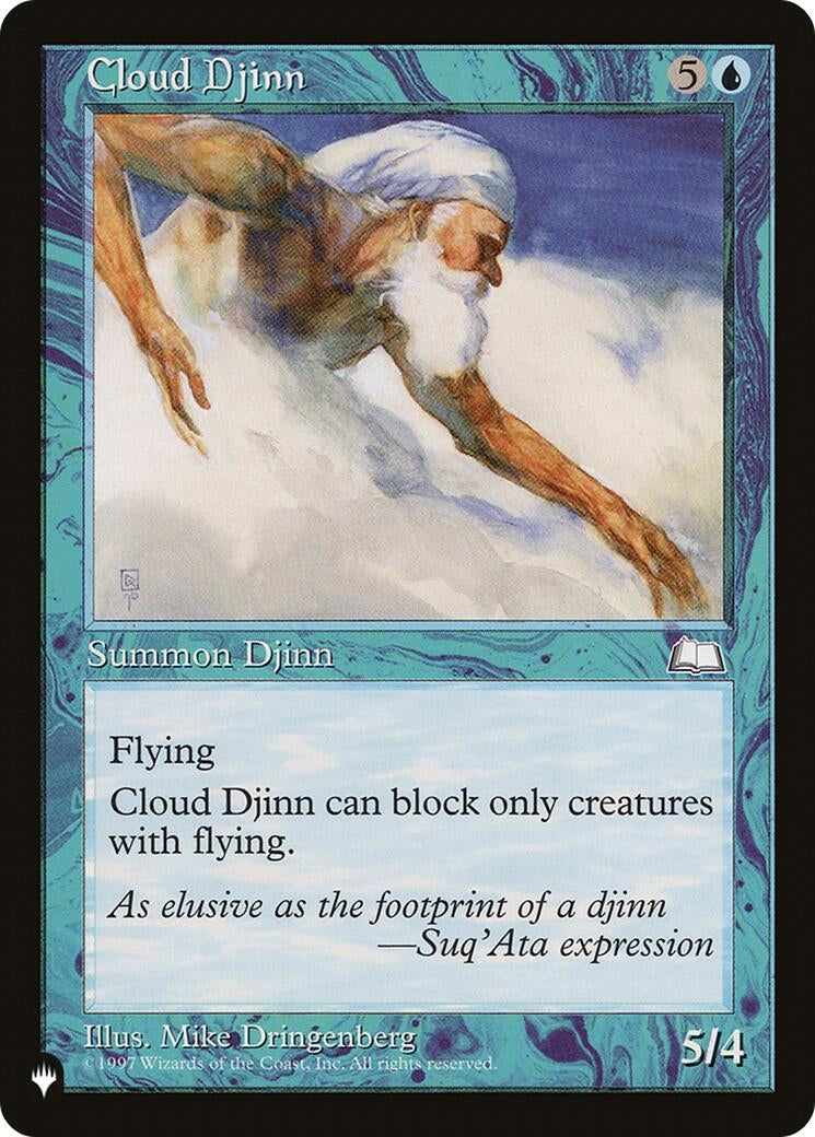 Cloud Djinn [LIST] - MTG Single