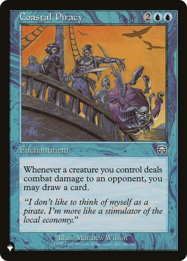Coastal Piracy (68) [LIST] - MTG Single