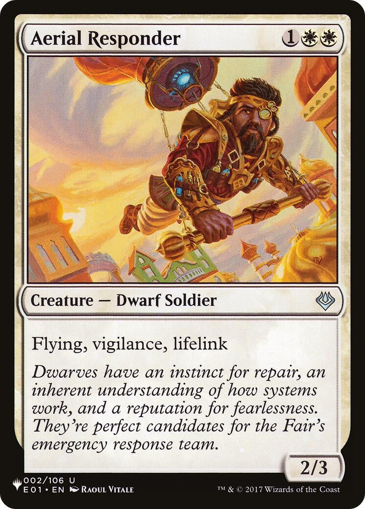Aerial Responder (2) [LIST] - MTG Single