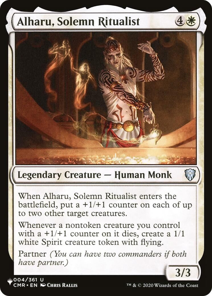 Alharu Solemn Ritualist (4) [LIST] - MTG Single