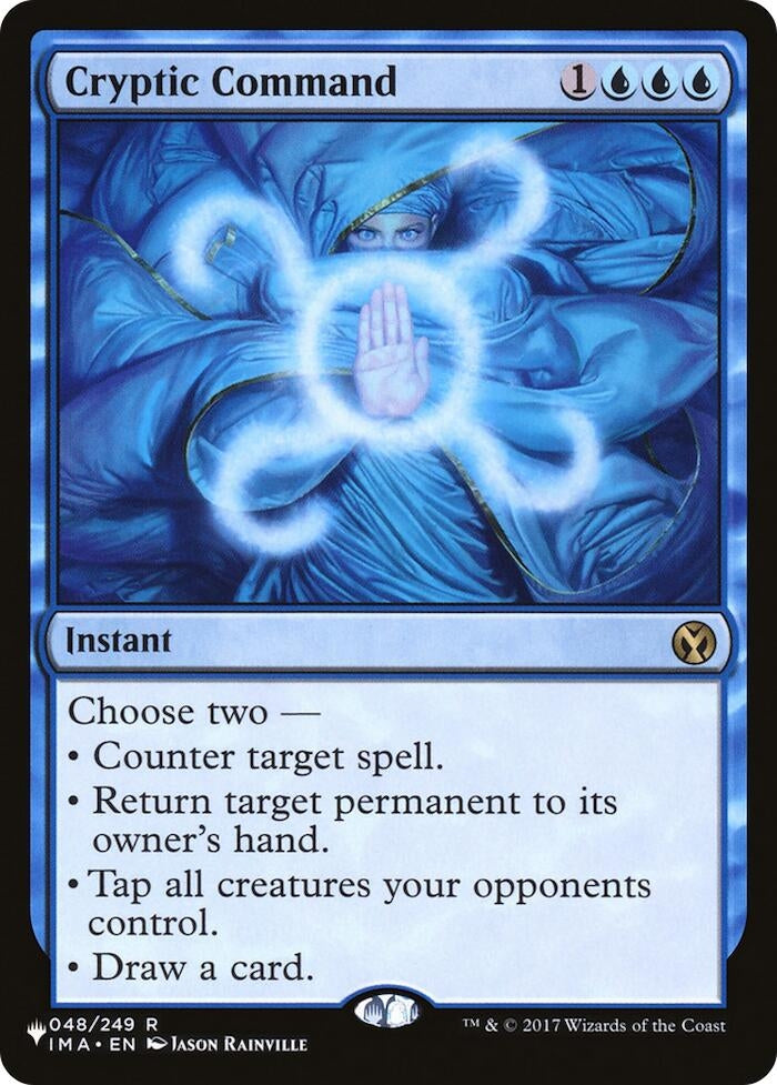 Cryptic Command (IMA) (48) [LIST] - MTG Single