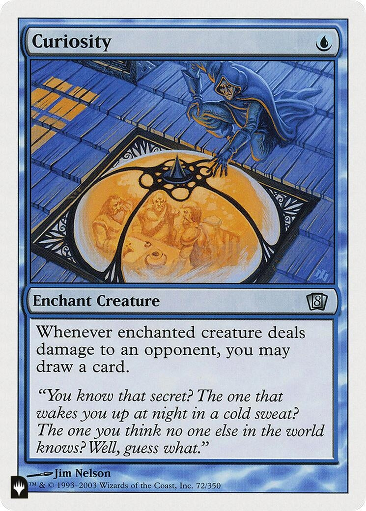 Curiosity (8ED) (72) [LIST] - MTG Single