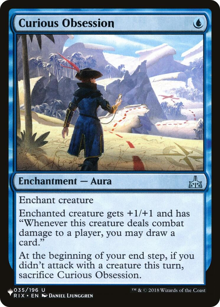 Curious Obsession (35) [LIST] - MTG Single