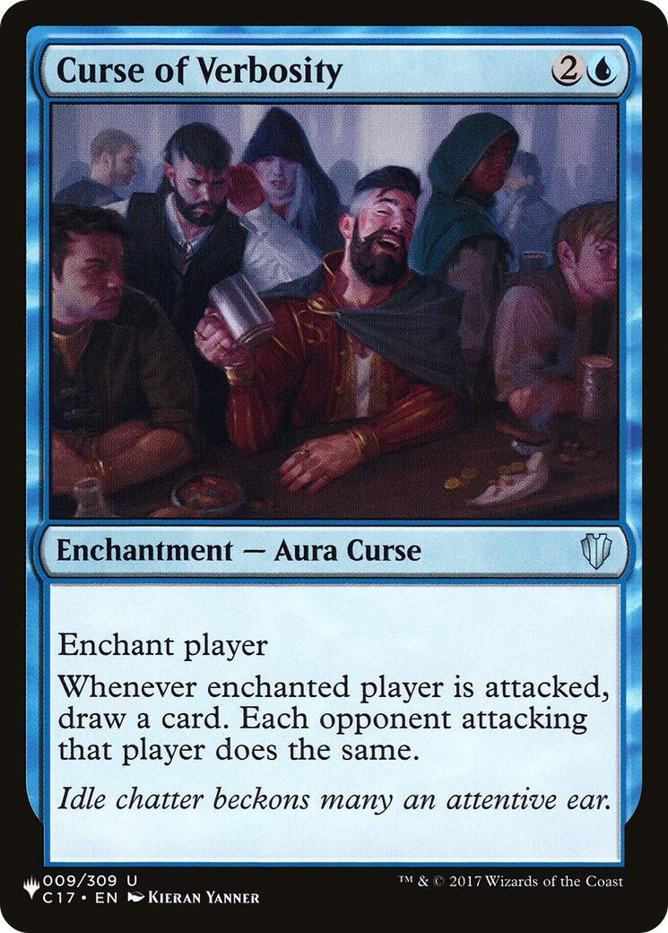 Curse of Verbosity (9) [LIST] - MTG Single