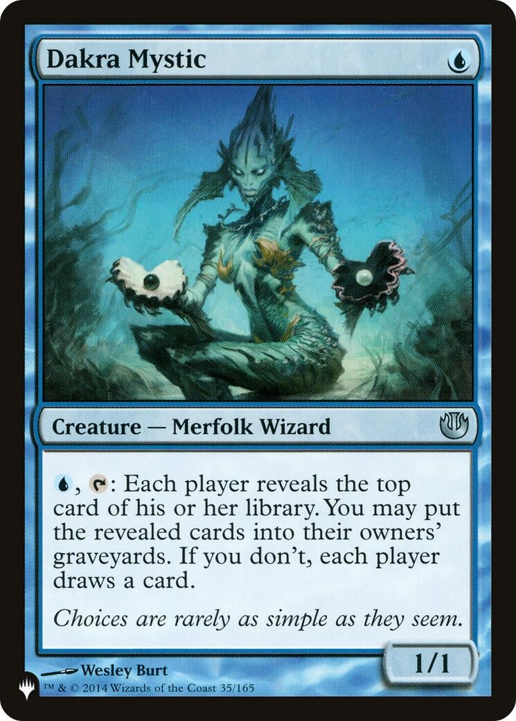 Dakra Mystic (35) [LIST] - MTG Single