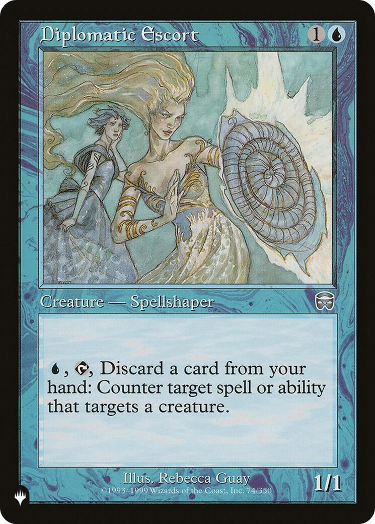 Diplomatic Escort (74) [LIST] - MTG Single