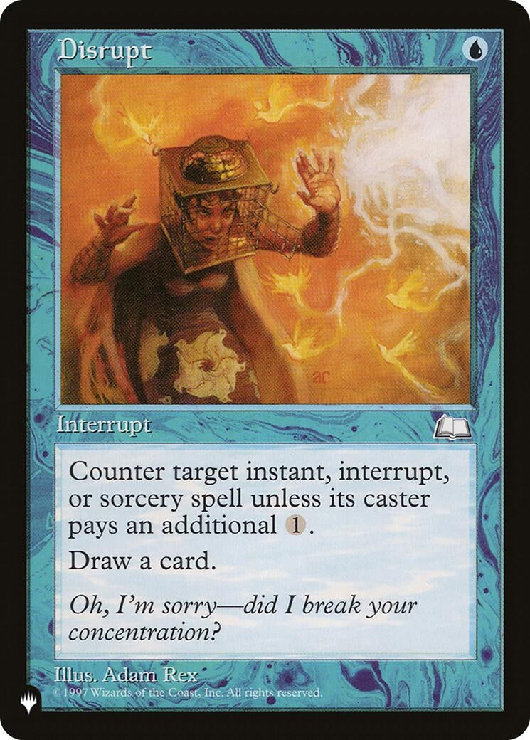 Disrupt [LIST] - MTG Single