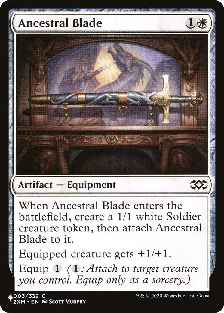 Ancestral Blade (3) [LIST] - MTG Single